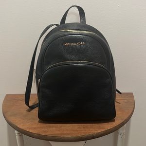 Black Michael Kors backpack